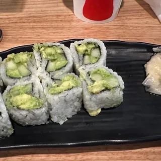Avocado and Cucumber Roll (Delivery)
