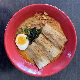 Spicy Tonkotsu Ramen (Choose Your Spice Level)