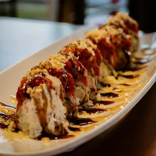 In case you didn&apos;t believe us, the El Diablo Crunch roll is too good to pass up