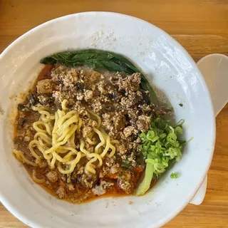 Vegan Spicy Mushroom Ramen with Tofu