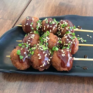 Meatball Skewers 3skewers