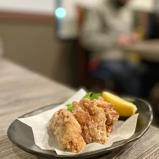 chicken wings and fried chicken, food