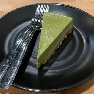 Green tea cheese cake