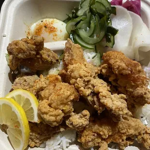 Karagge Don rice bowl to go ... delicious