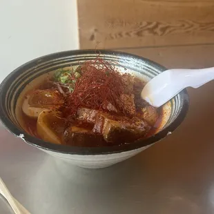 Dragon fire ramen
