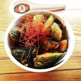 Spicy Cucumber Salad