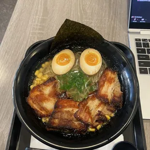 Shio Pork Extra Egg