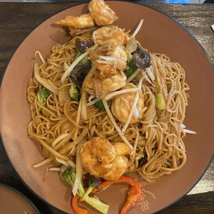Shrimp stir fry