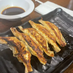 a plate of food on a table