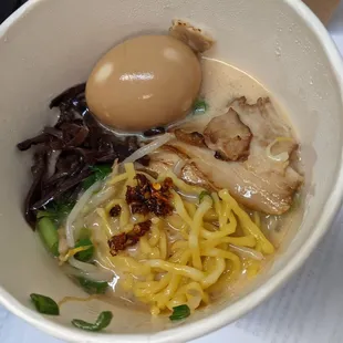 Tonkotsu ramen mixed, part of combination meal