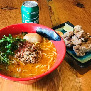 【Ramen Combination】Your favorite Ramen, Appetizer &amp; Soft Drink!