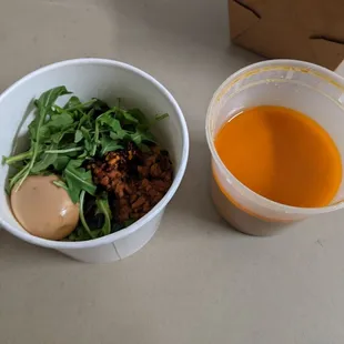 Spicy Miso chicken ramen