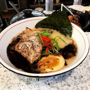 Black Garlic Ramen