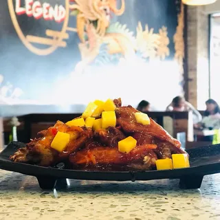 Spicy mango wings(6)