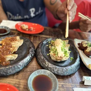 Gyoza &amp; takoyaki