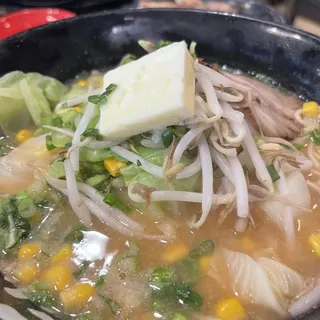 Black Miso Butter Corn Ramen