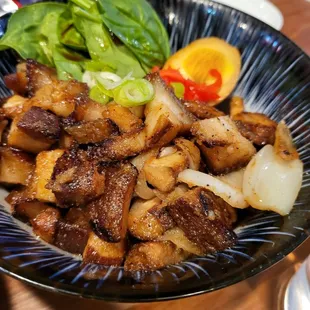 Chasu Rice Bowl w/ half egg - so yummy!