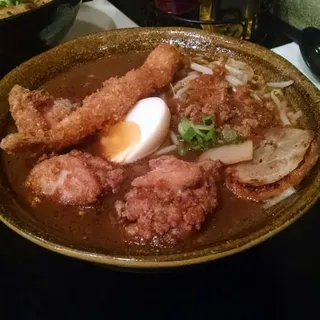 16. Mame Miso Kara-Age Ramen