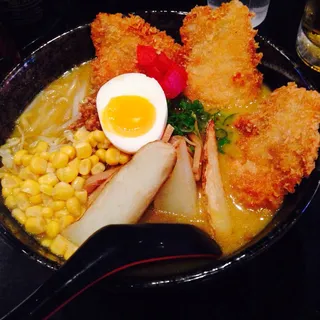 Miso Curry Chicken Katsu Ramen Special