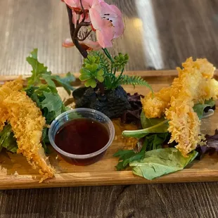 Deep fried shrimp