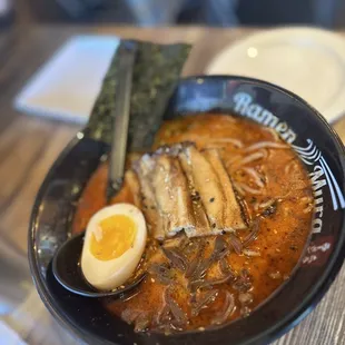 Spicy Tonkotsu Ramen..highly recommend