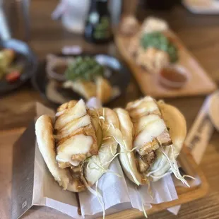 Pork belly buns...so good