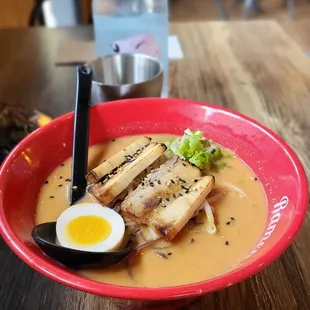 spicy tonkatsu ramen