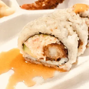 Coconut Shrimp Roll Special (so yummy! The flavors are delicious! Love the coconut crunch!)