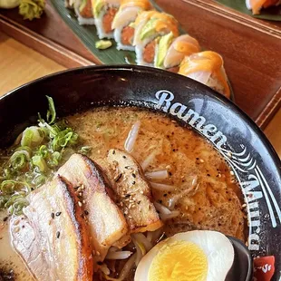 Black Ramen. Sunkissed Roll. Yellowtail Star