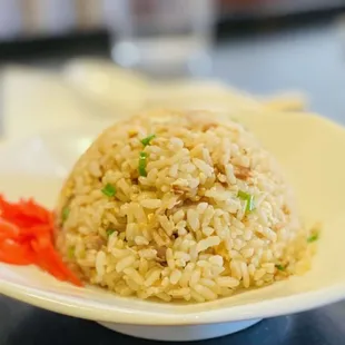 Fried rice (half size in a combo order)