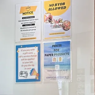 They can&apos;t put enough precaution posters against customers