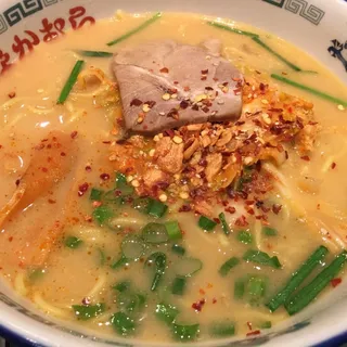Kim chee miso ramen