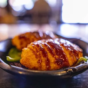 Croquette aka corokke. It&apos;s like a deep fried mashed potato (or a Japanese knish if you&apos;re from NY)