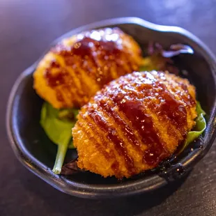 Croquette aka corokke. It&apos;s like a deep fried mashed potato (or a Japanese knish if you&apos;re from NY)