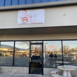 Front of Restaurant