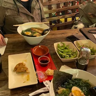 Out door dining at Ramen of York