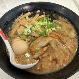 Black Garlic Osaka Tonkotsu Ramen