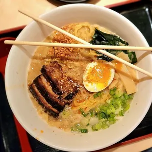 Tonkotsu Ramen Bowl.