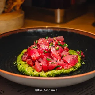 Tuna and 
 Avocado Tartare