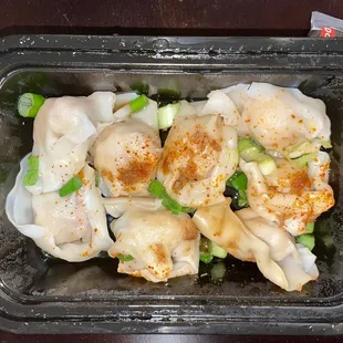 xoxo shrimp/pork wontons