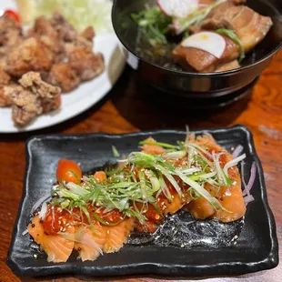 Spicy Salmon Carpaccio