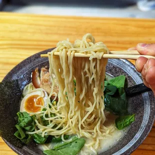 6/12/22 - Chashu Ramen. Strong noods. Well-seasoned. Good on thier own.