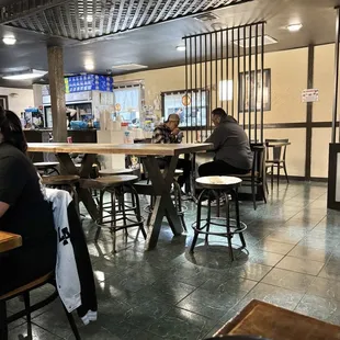 Inside