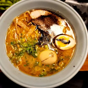 Ma-Yu Ramen (Large and Miso base+extra egg)