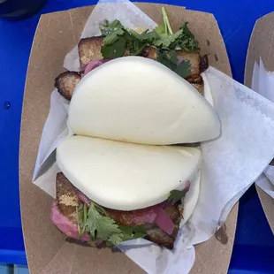 Pork Belly Steamed Bun