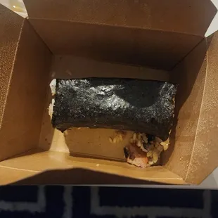 Spam musubi brick!