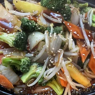 Stir fried vegetables
