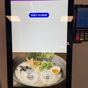 Touchscreen ordering