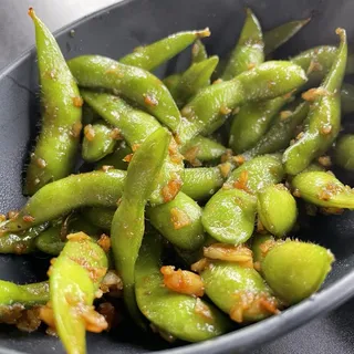 Garlic Edamame