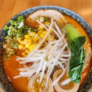 Spicy miso ramen